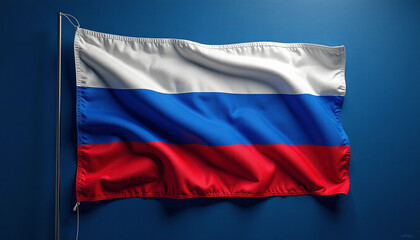 Obraz premium Russian Flag - A Majestic National Symbol