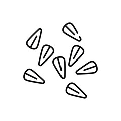 Seeds  vector icon