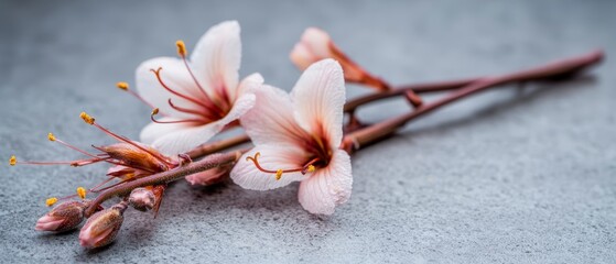 Delicate Pink Flowers  Close up  Botany  Floral  Nature  Spring  Blossom  Petal  Bloom  Pl