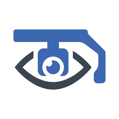 Eyetap technology icon