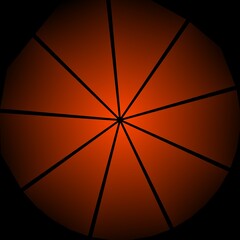 Basketball close up front