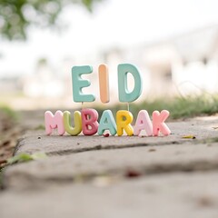Eid Mubarak background design 