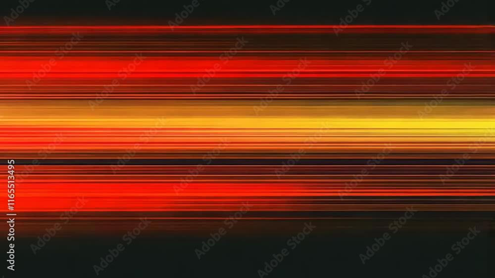 Poster vibrant horizontal stripes create an abstract visual experience with contrasting colors and dynamic 