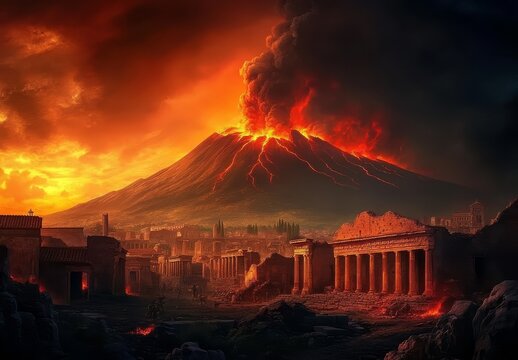 The Catastrophic Eruption of Mount Vesuvius