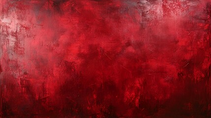 Obraz premium Abstract Red Textured Painting Background