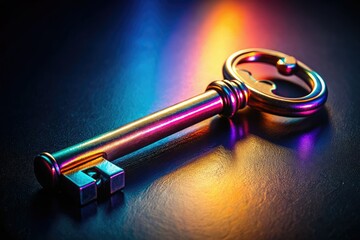 Bright Key, Dark Binary, Fashion Photography