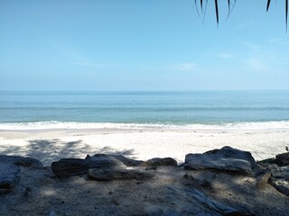 beach and sea