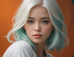 Fototapeta premium portrait of a woman