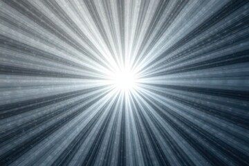 Fototapeta premium Abstract grey sunburst vector background, ample copy area , design, rays, light
