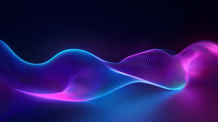 Blue Abstract Wavy Surface Texture with Gradient and Flowing Pattern
