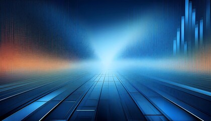 Fototapeta premium Science background, high-tech and rapid communication