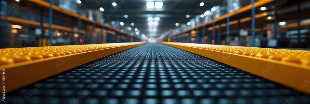 Poster automated sorting systems streamline logistics processes in a modern facility