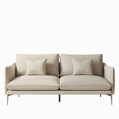 Fototapeta premium sofa isolated on white background