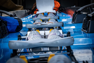 rowing interior view