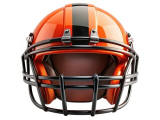 Fototapeta premium Football Helmet Front View - Sports Training Concept