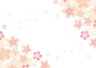 桜, 正月, 背景, イラスト, ひな祭り, 節分, イースター, 春, 水彩, 花びら, 花, 卒業, 入学, 光, コピースペース, ベクター, ピンク, 自然, 質感, フレーム, 模様, フローラル, デザイン