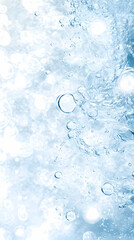 Abstract Water Bubbles Background Image