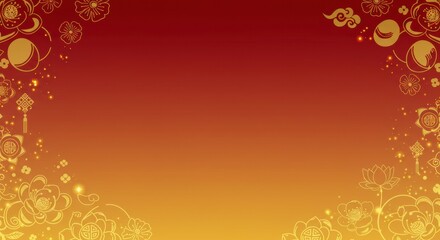 Golden Celebration Background 