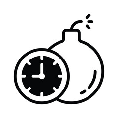 Clock icon representing deadlines and time sensitive communication