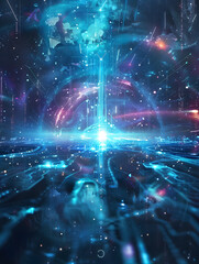 energy of fractal realms