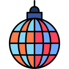 disco, disco ball, party, shine, club Icon