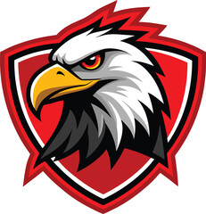 Eagle logo design illustration