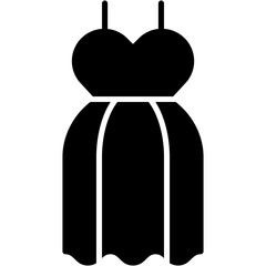 dress, wedding, clothing, heart, wedding suit Icon