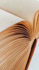 An Exquisite Close-up of Open Book Pages: A Timeless Treasure Unveiled