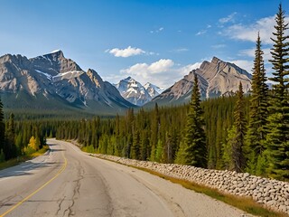 Morants Curve Bow Valley Parkway Banff National Park Alberta Canada