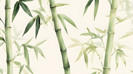 Serene Bamboo Forest Landscape