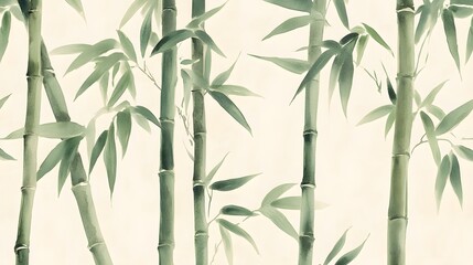 Serene Bamboo Forest Landscape