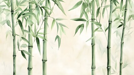 Serene Bamboo Forest Landscape