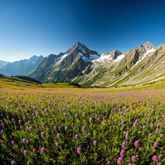 Obraz premium landscape with mountains