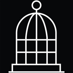 Outline icon related to animal welfare. Linear icon collection. Editable stroke. Vector illustration. Icon Doodle black and white related to Dog's and animal with transparent background.