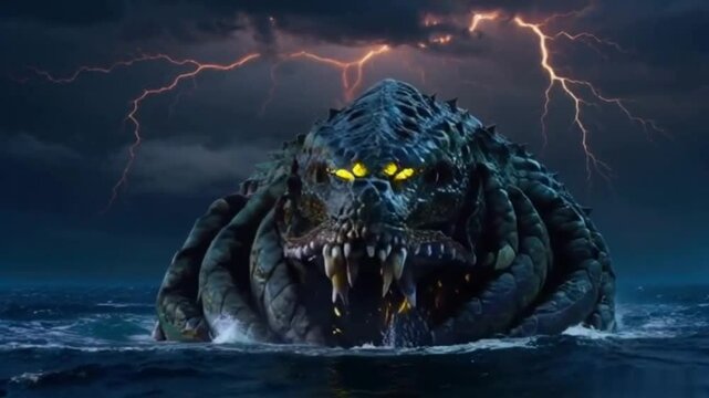 A Giant Sea Monster