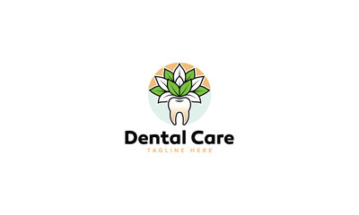 Creative Fresh Modern Minimalist Dental Care Logo Vector, Designs for Professional Appeal
