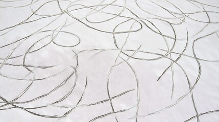 Fototapeta premium Intricate Veins Across White Wing Surface