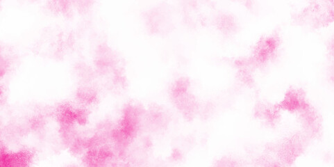 Obraz premium pink watercolor background with white stains, Lovely pink background with focus and space, soft polished high detailed hand painted pink watercolor background.