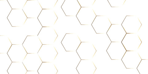 	
Abstract hexagon white background with shadow .golden background Futuristic blue neon honeycombs. Modern technology design. Vector illustration.	
