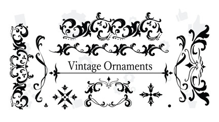 Logo templates with hand drawn silhouettes of flowers and leaves. Elegant delicate vector floral frame for labels, corporate identity, wedding invitation