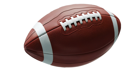 American Football Isolated on Transparent Background