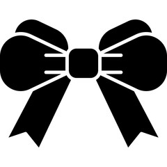 Bow, christmas, decoration Icon