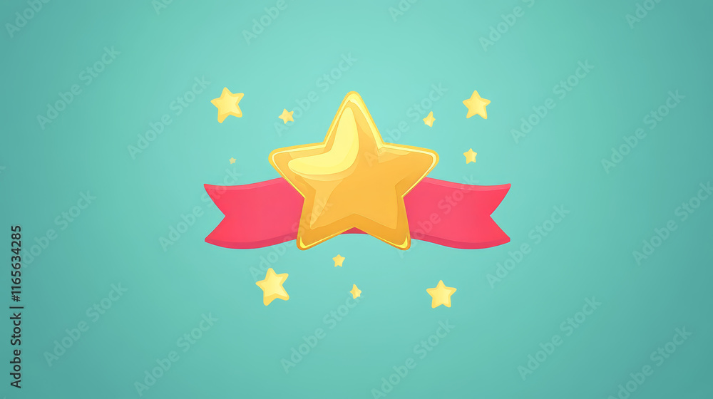 Aufkleber level completed game asset icon, level up badge. vector ui or gui interface element, reward popup go