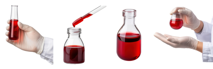 PNG Chemistry lab equipment set