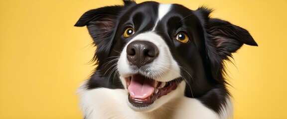 border collie dog portrait