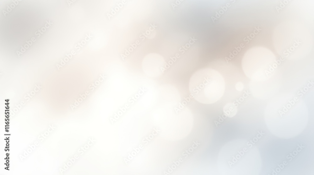 Poster the backdrop features a soft, blurred effect with subtle bright bokeh lights, creating an elegant an