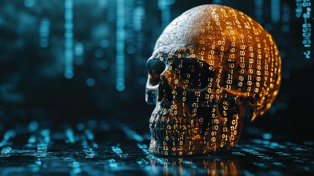 Cyber Skull: Digital Mortality in the Age of Information