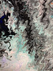 abstract background texture white green black paint streaks