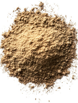 celery seed powder isolated