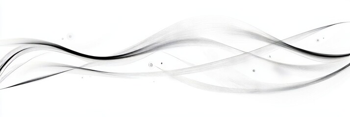 Abstract background flow black and white blending wave with minimalist simple soft style design